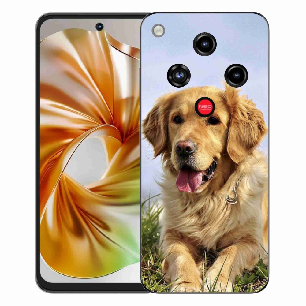 Gélový kryt mmCase na ZTE Nubia Focus 2 - zlatý retriever