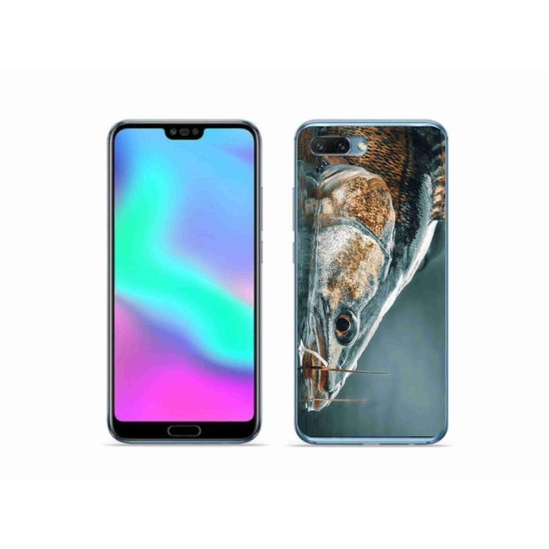 Gélový obal mmCase na mobil Honor 10 - zubáč