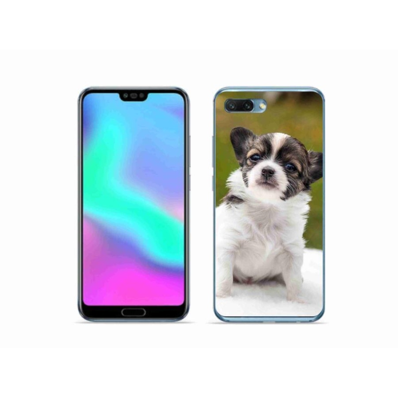 Gélový obal mmCase na mobil Honor 10 - čivava 4