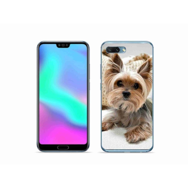 Gélový obal mmCase na mobil Honor 10 - jorkšír 5