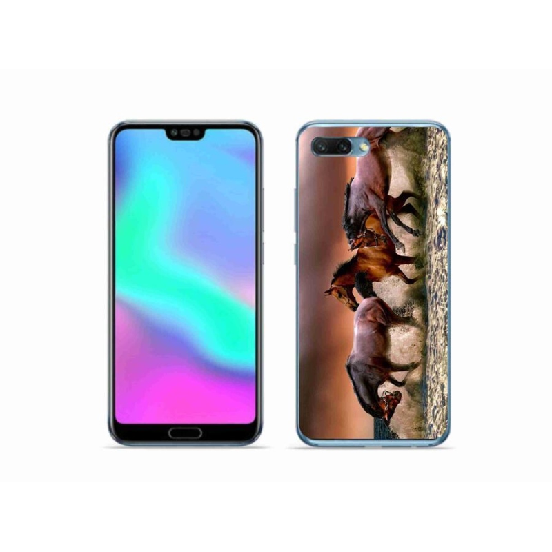 Gélový obal mmCase na mobil Honor 10 - kone 1