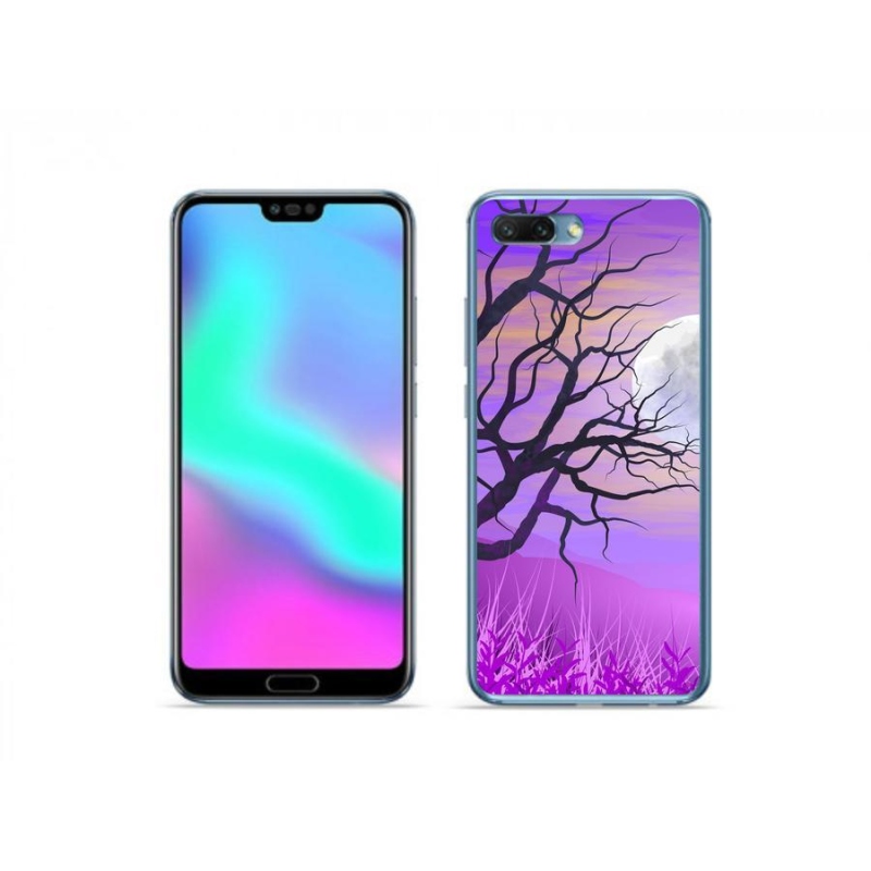 Gélový obal mmCase na mobil Honor 10 - kreslený opadané strom