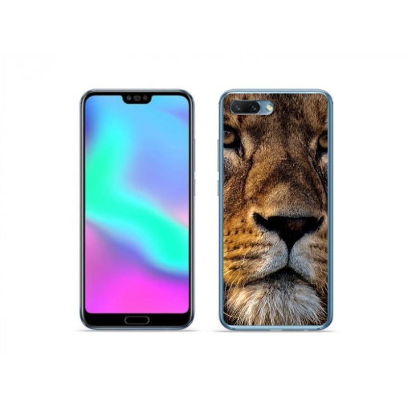 Gélový obal mmCase na mobil Honor 10 - lev