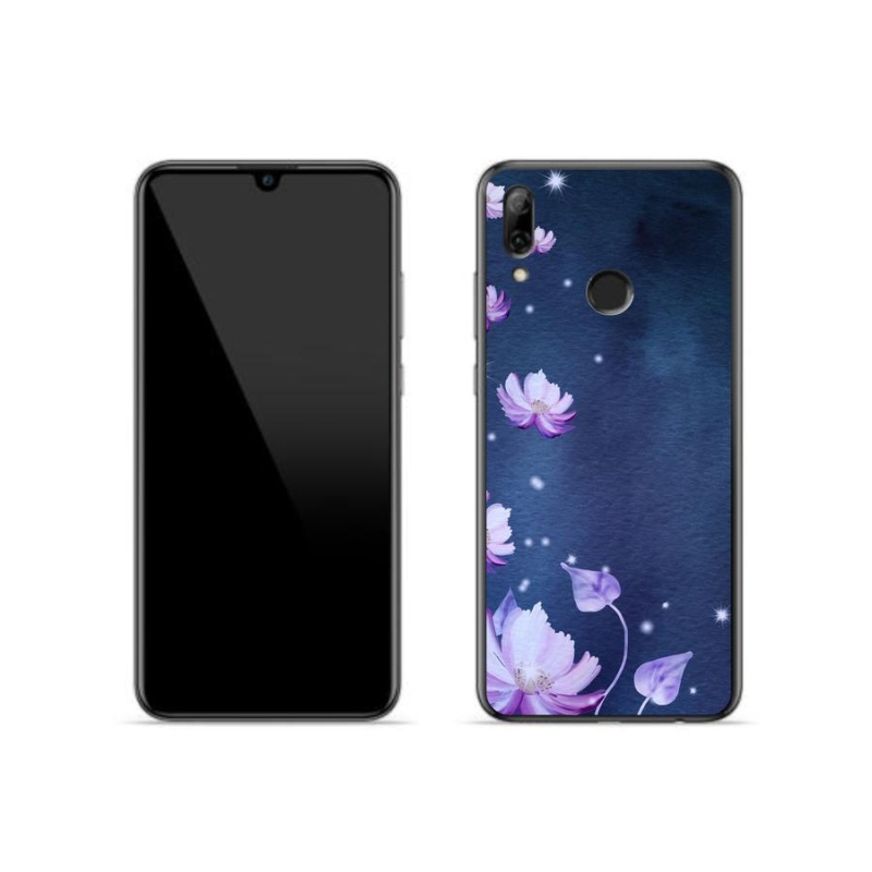 Gélový obal mmCase na mobil Honor 10 Lite - padajúce kvety