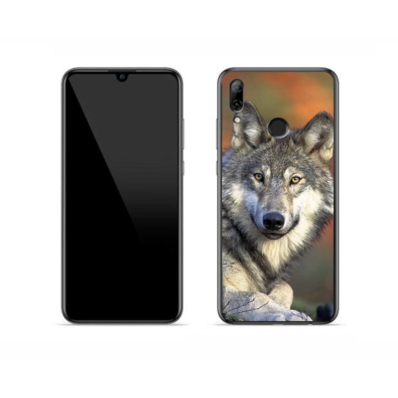 Gélový obal mmCase na mobil Honor 10 Lite - vlk