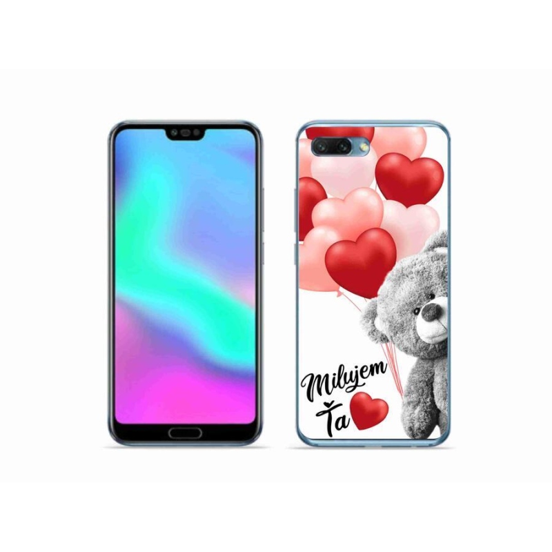 Gélový obal mmCase na mobil Honor 10 - milujem Ťa sk