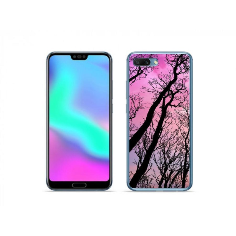 Gélový obal mmCase na mobil Honor 10 - opadané stromy