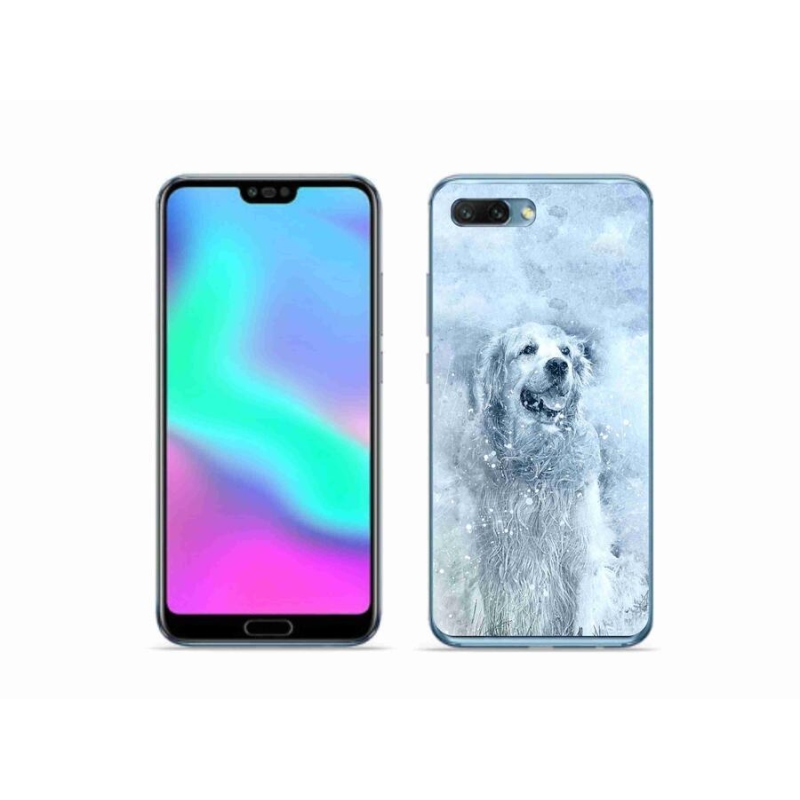 Gélový obal mmCase na mobil Honor 10 - retríver