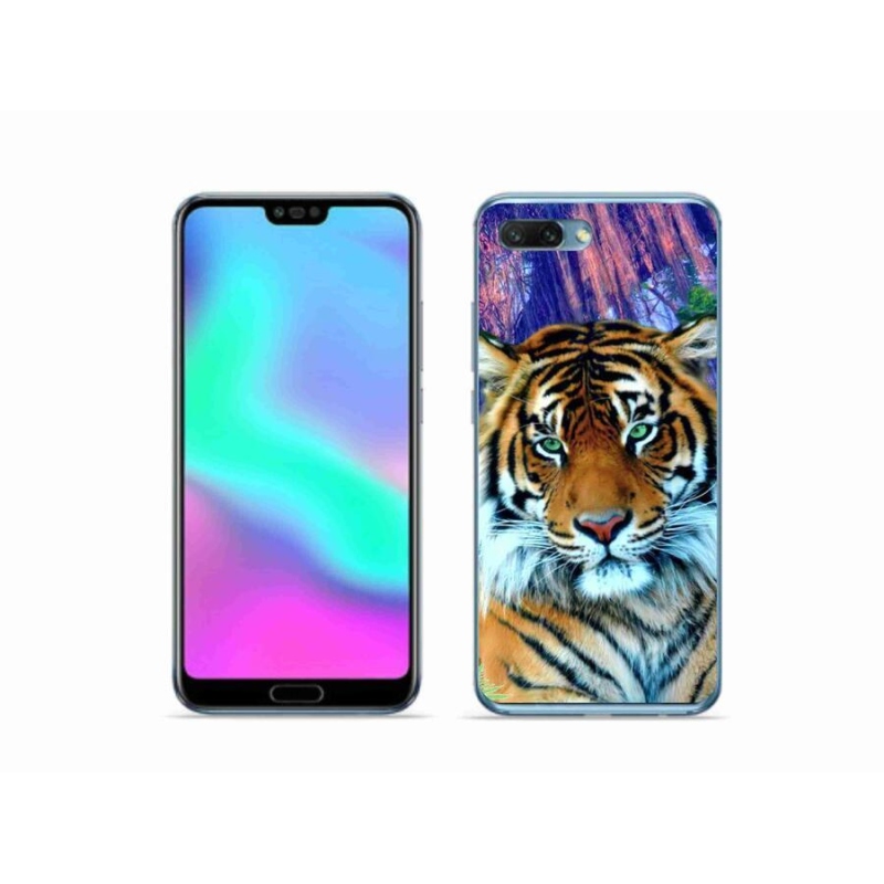 Gélový obal mmCase na mobil Honor 10 - tiger