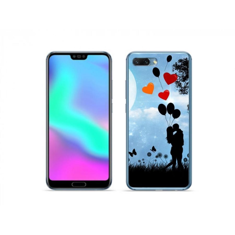 Gélový obal mmCase na mobil Honor 10 - zamilovaný pár