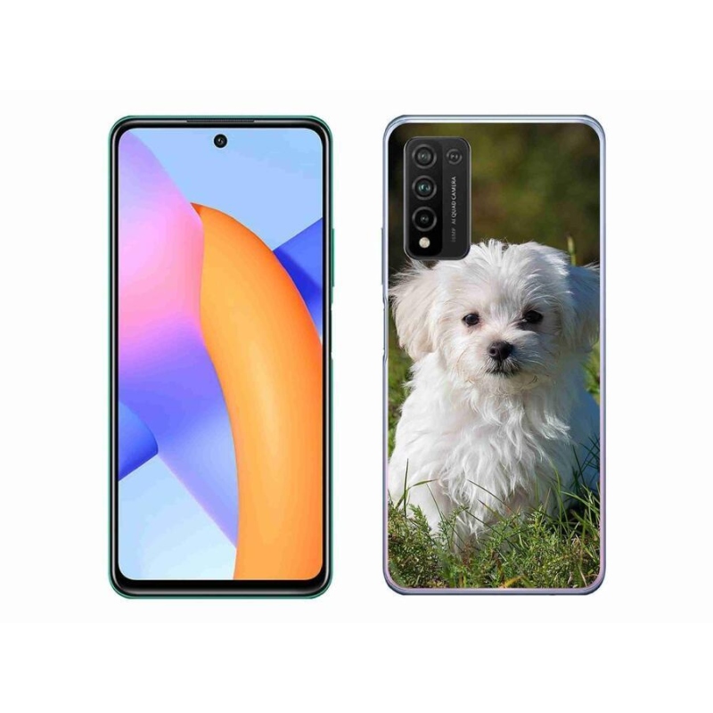 Gélový obal mmCase na mobil Honor 10X Lite - bišon