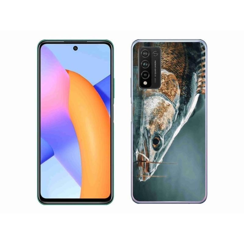 Gélový obal mmCase na mobil Honor 10X Lite - zubáč