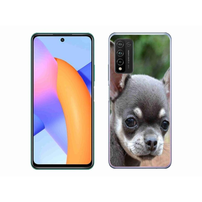 Gélový obal mmCase na mobil Honor 10X Lite - čivava