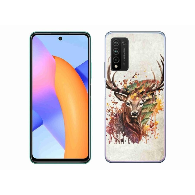 Gélový obal mmCase na mobil Honor 10X Lite - jeleň 1