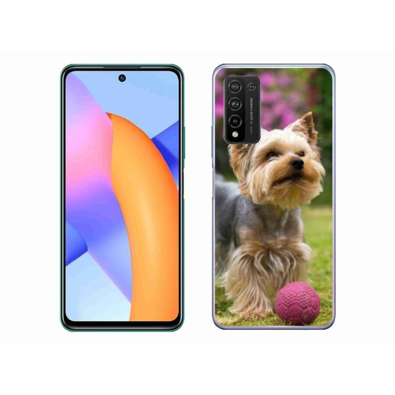 Gélový obal mmCase na mobil Honor 10X Lite - jorkšír 4