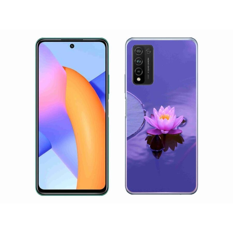 Gélový obal mmCase na mobil Honor 10X Lite - kvet na hladine