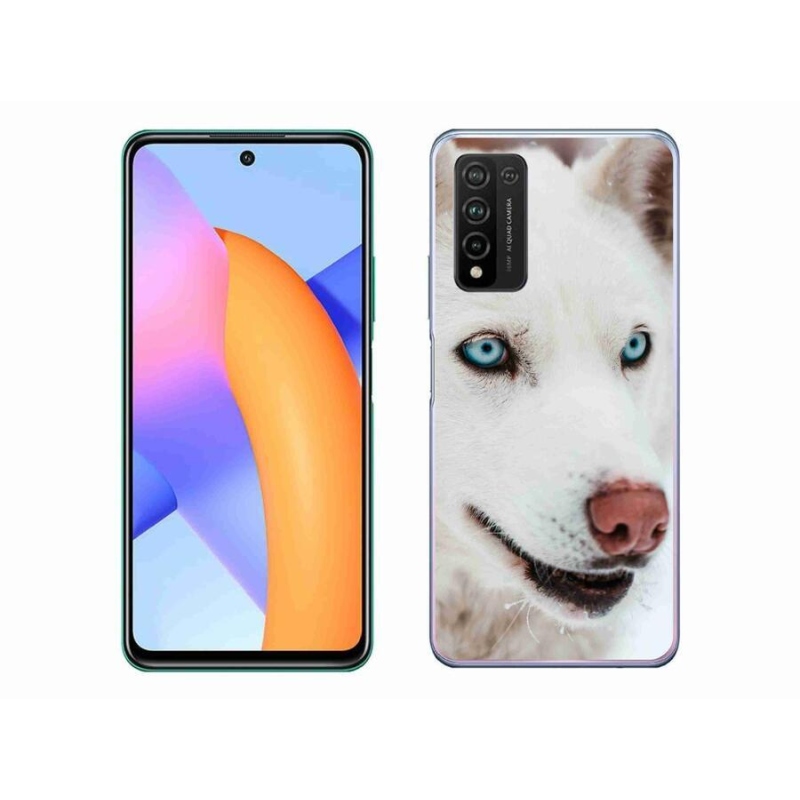 Gélový obal mmCase na mobil Honor 10X Lite - psie pohľad