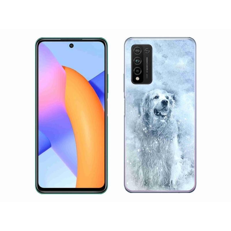 Gélový obal mmCase na mobil Honor 10X Lite - retríver