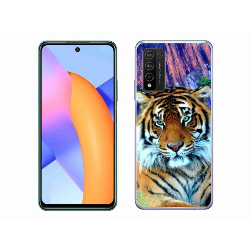 Gélový obal mmCase na mobil Honor 10X Lite - tiger