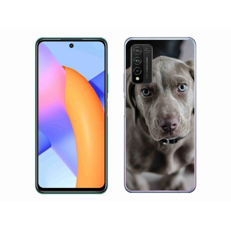 Gélový obal mmCase na mobil Honor 10X Lite - weimarský stavač