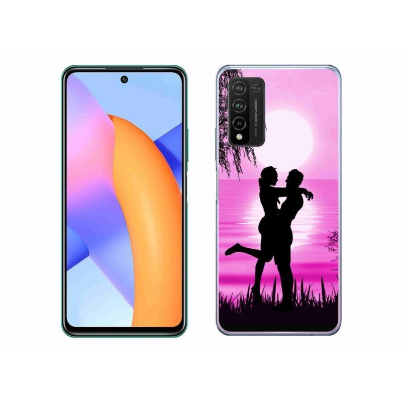 Gélový obal mmCase na mobil Honor 10X Lite - západ slnka