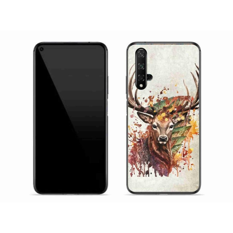 Gelový obal mmCase na mobil Honor 20 - jelen 1