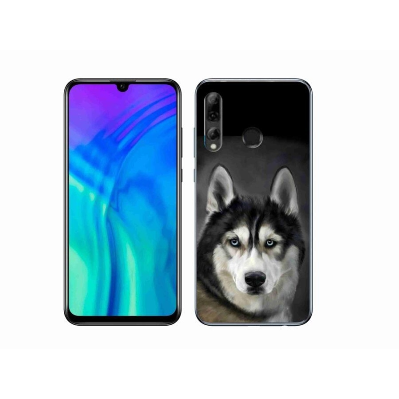 Gélový obal mmCase na mobil Honor 20 Lite - husky