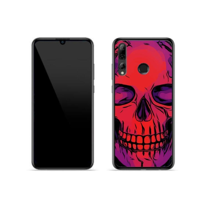 Gélový obal mmCase na mobil Honor 20 Lite - lebka