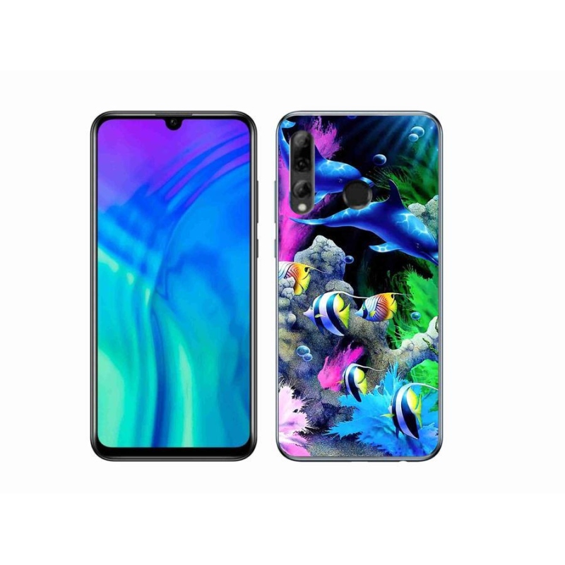 Gélový obal mmCase na mobil Honor 20 Lite - morský svet