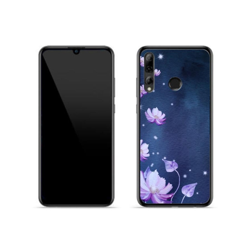 Gélový obal mmCase na mobil Honor 20 Lite - padajúce kvety