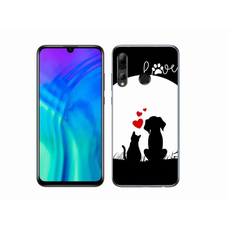 Gélový obal mmCase na mobil Honor 20 Lite - zvieracie láska