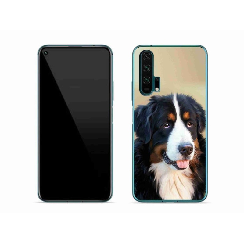 Gélový obal mmCase na mobil Honor 20 Pro - bernský salašnícky pes