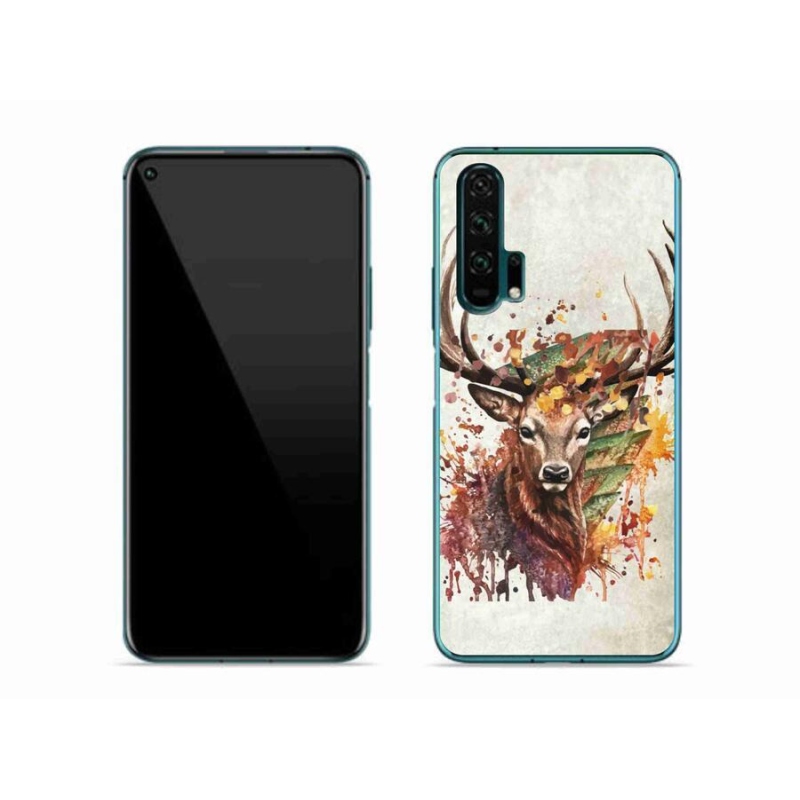 Gélový obal mmCase na mobil Honor 20 Pro - jeleň 1