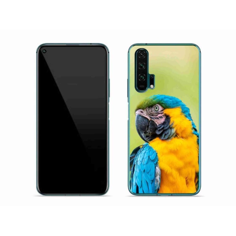 Gélový obal mmCase na mobil Honor 20 Pro - papagáj ara 2