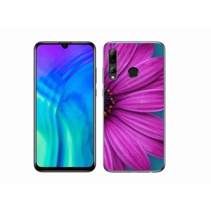 Gélový obal mmCase na mobil Honor 20e - fialová margaréta