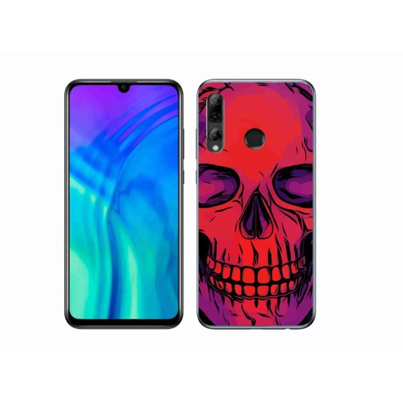 Gélový obal mmCase na mobil Honor 20e - lebka