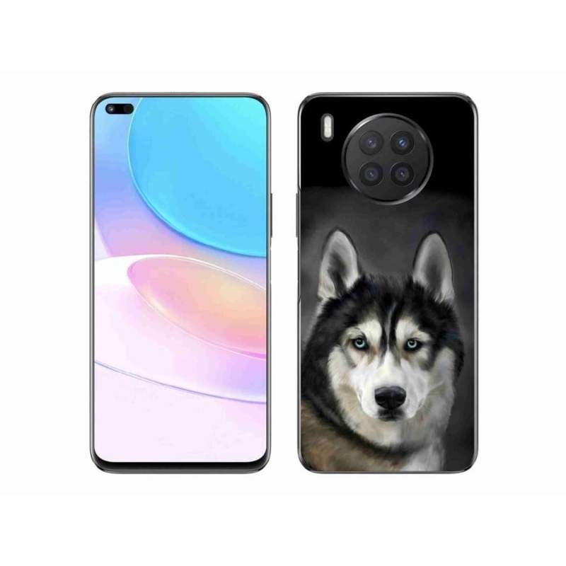 Gélový obal mmCase na mobil Honor 50 Lite - husky