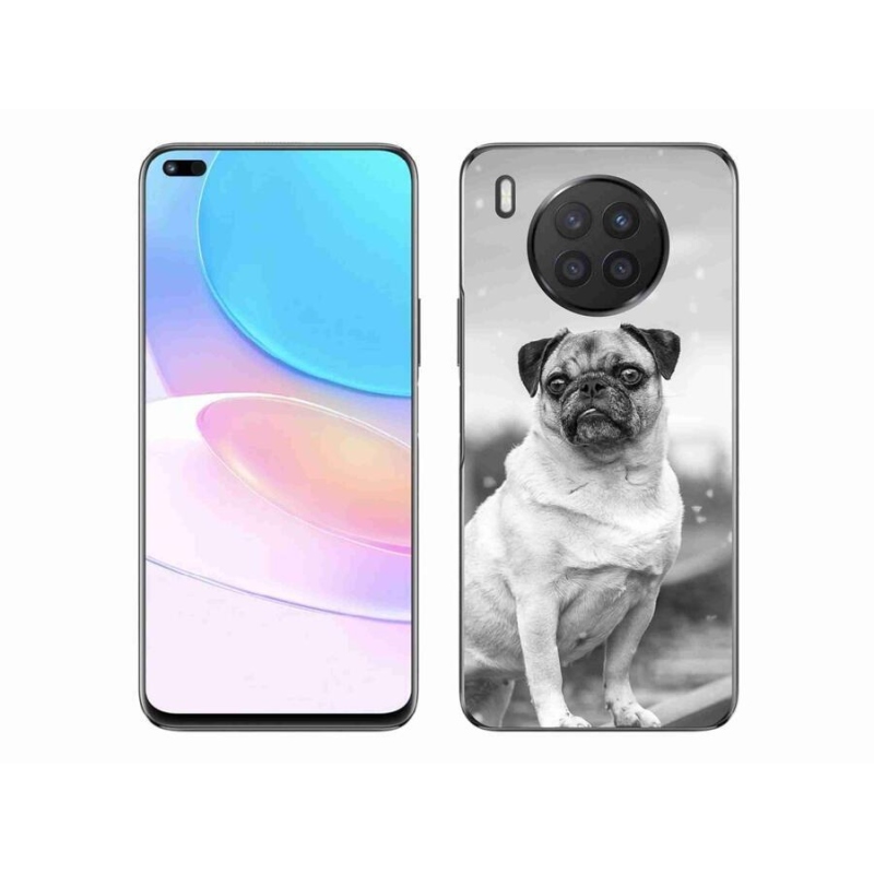 Gélový obal mmCase na mobil Honor 50 Lite - mops