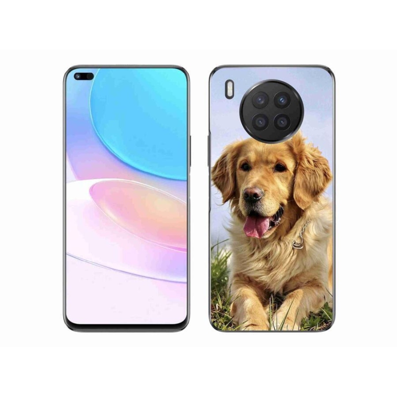 Gélový obal mmCase na mobil Honor 50 Lite - zlatý retriever