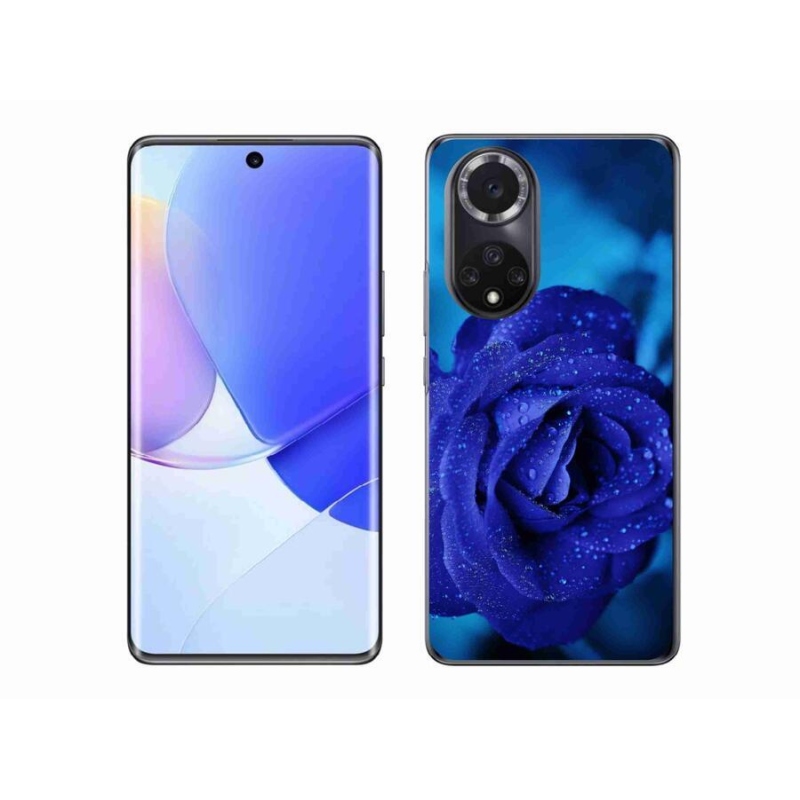Gélový obal mmCase na mobil Honor 50 - modrá ruža