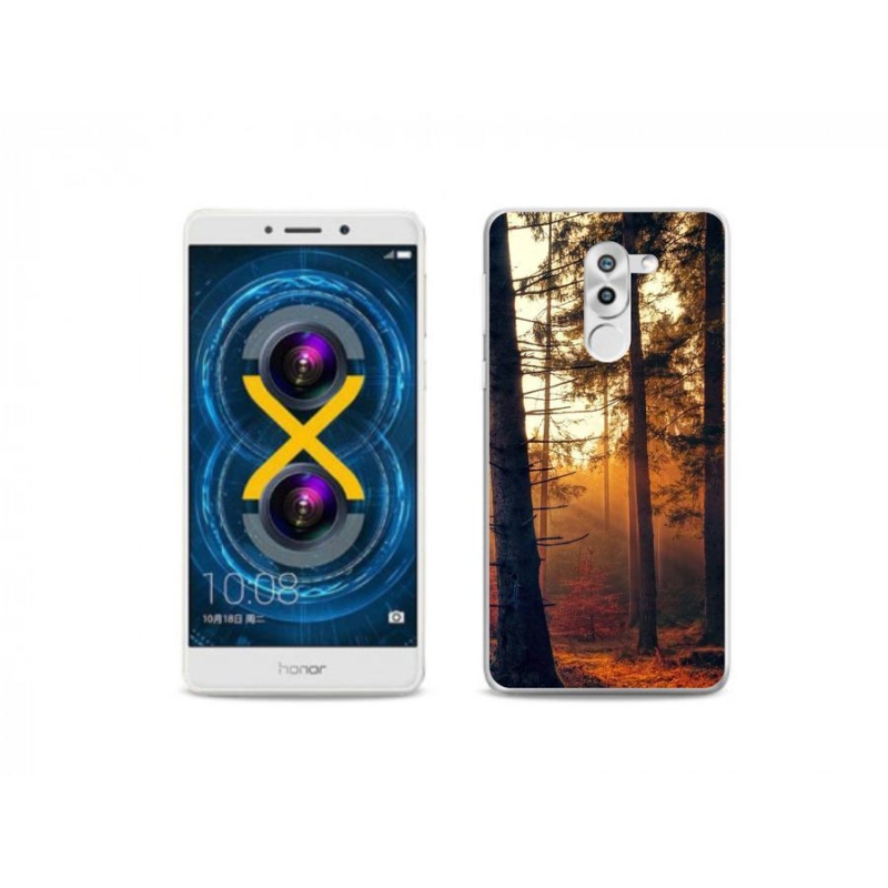 Gélový obal mmCase na mobil Honor 6X - les