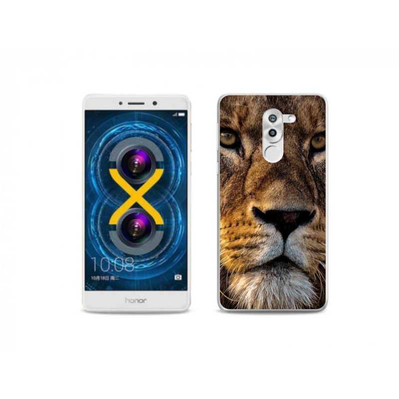 Gélový obal mmCase na mobil Honor 6X - lev