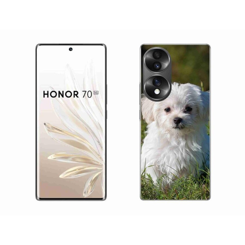 Gélový obal mmCase na mobil Honor 70 - bišónik