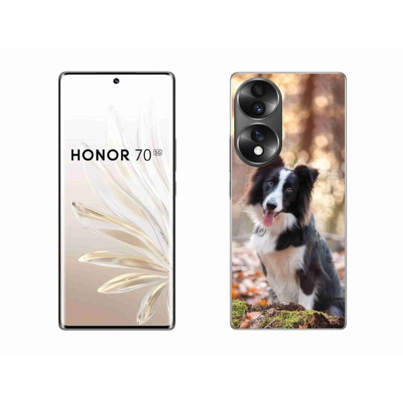 Gélový obal mmCase na mobil Honor 70 - border kólia 1