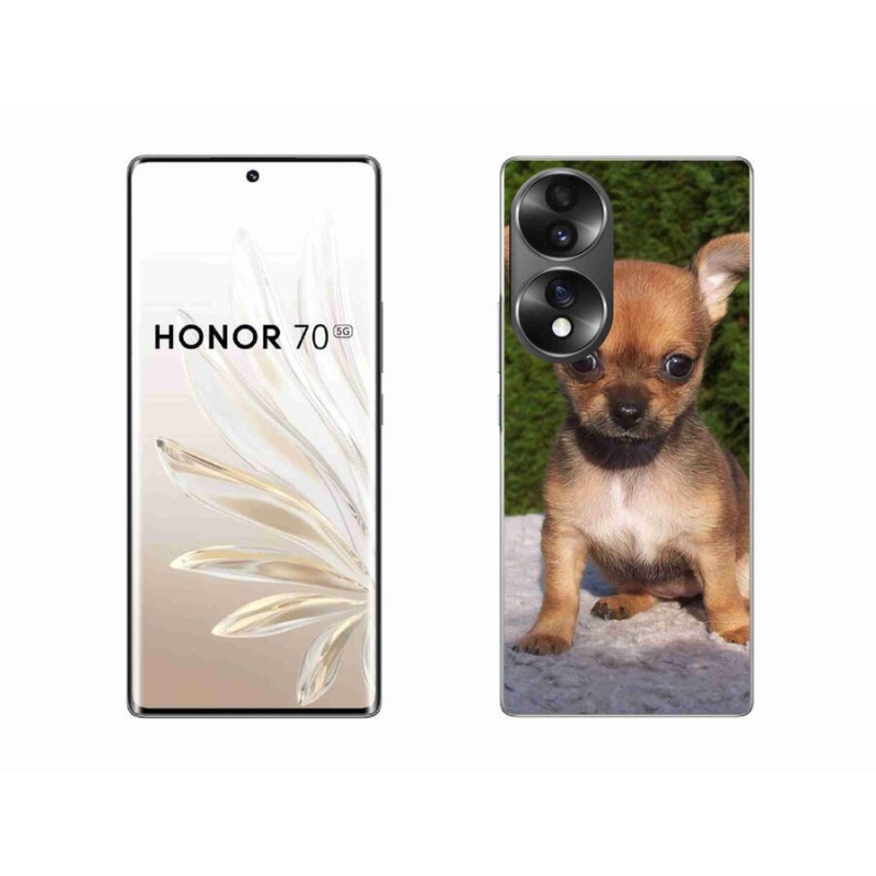 Gélový obal mmCase na mobil Honor 70 - čivava 3