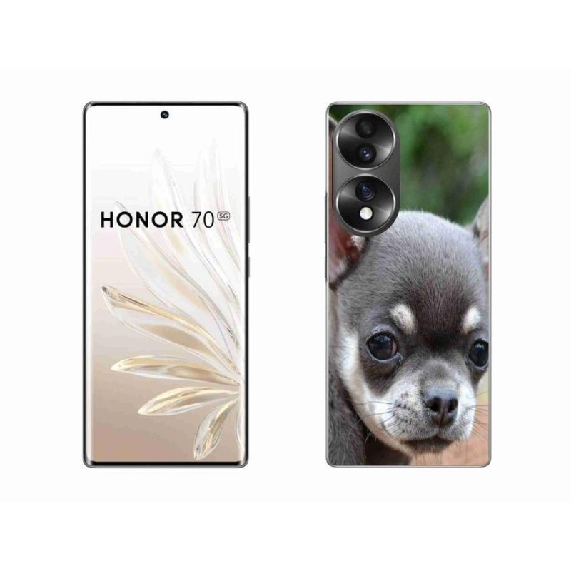 Gélový obal mmCase na mobil Honor 70 - čivava