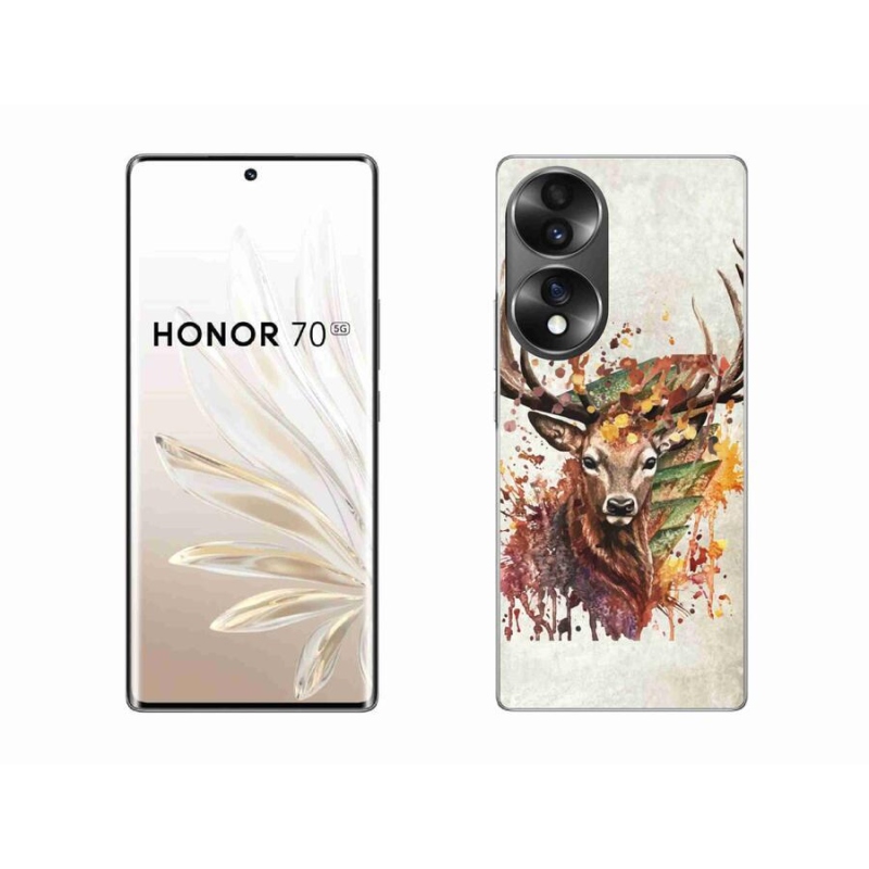 Gélový obal mmCase na mobil Honor 70 - jeleň 1
