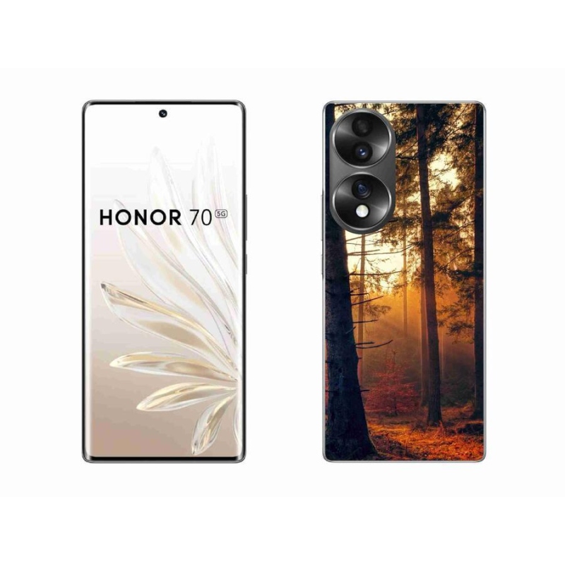 Gélový obal mmCase na mobil Honor 70 - les