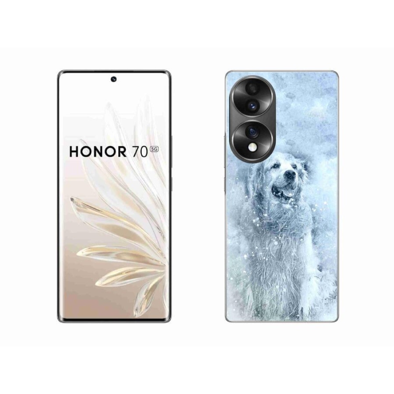 Gélový obal mmCase na mobil Honor 70 - retriever