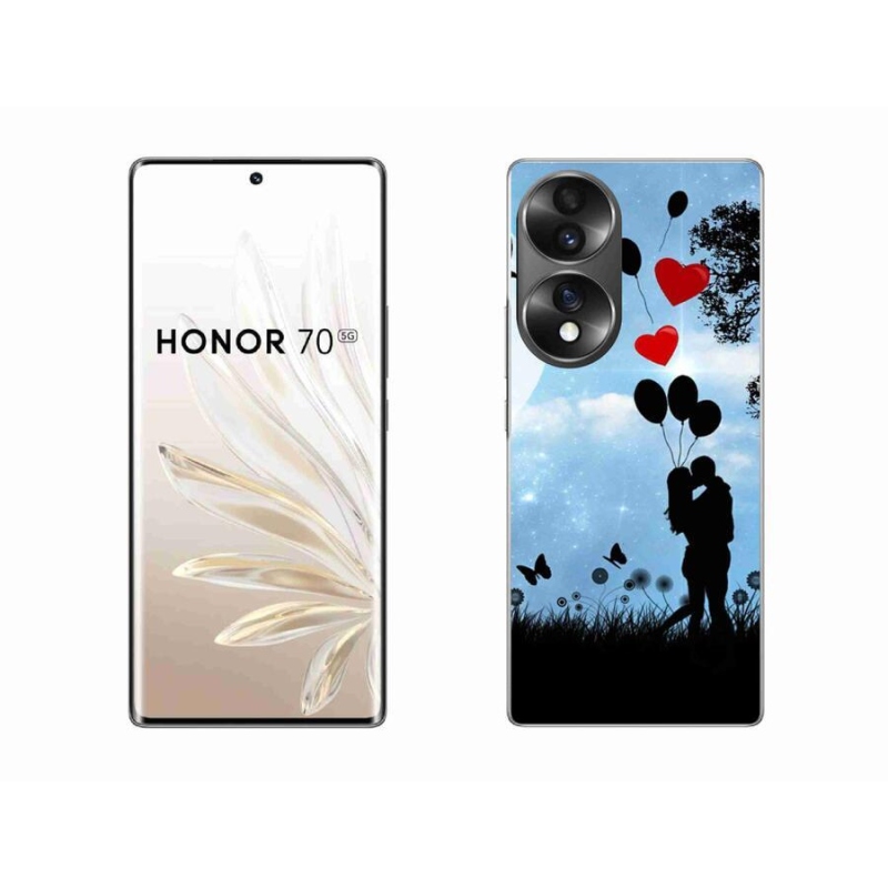 Gélový obal mmCase na mobil Honor 70 - zamilovaný pár